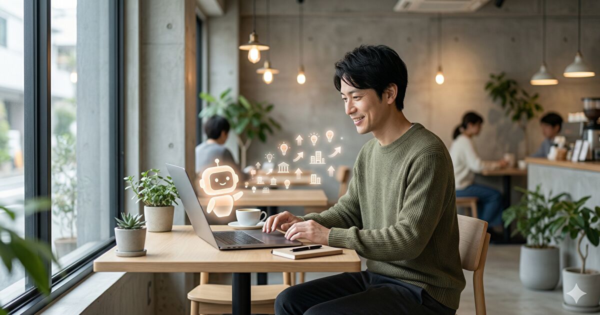 副業で時間を切り売りしてはいけない理由。AIで始める「起業型複業」のすすめ